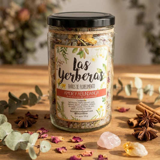 Baño de florecimiento Amor y Abundancia