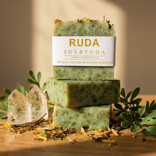 Jabón Artesanal Ruda Suertuda