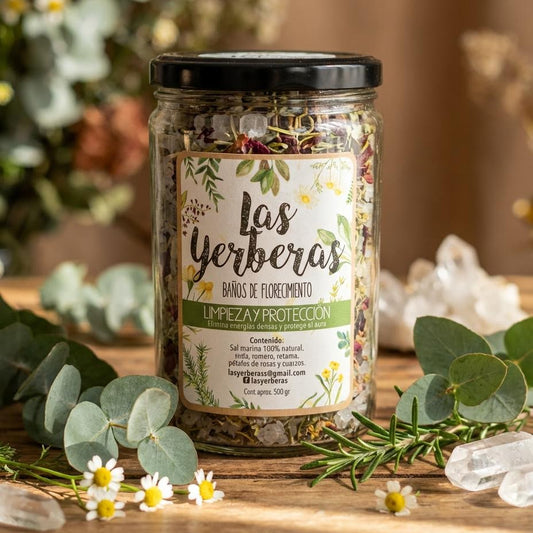 Baño de florecimiento Limpieza y Protección